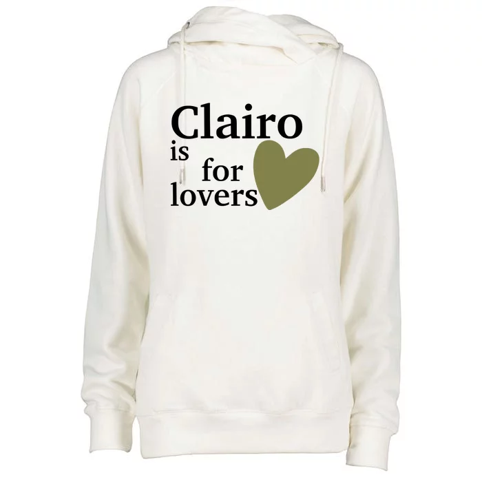 Charm Nyc Clairo Is For Lovers Womens Funnel Neck Pullover Hood