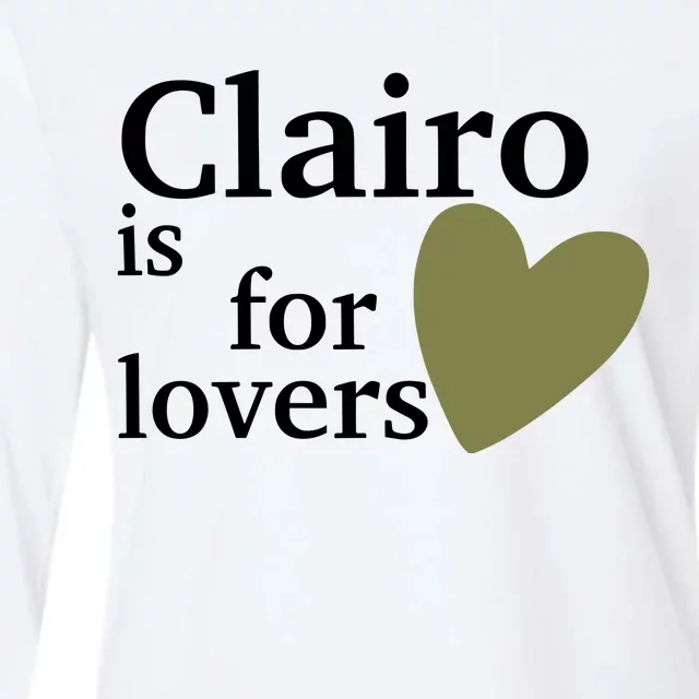 Charm Nyc Clairo Is For Lovers Womens Cotton Relaxed Long Sleeve T-Shirt