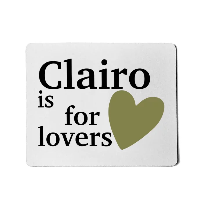 Charm Nyc Clairo Is For Lovers Mousepad