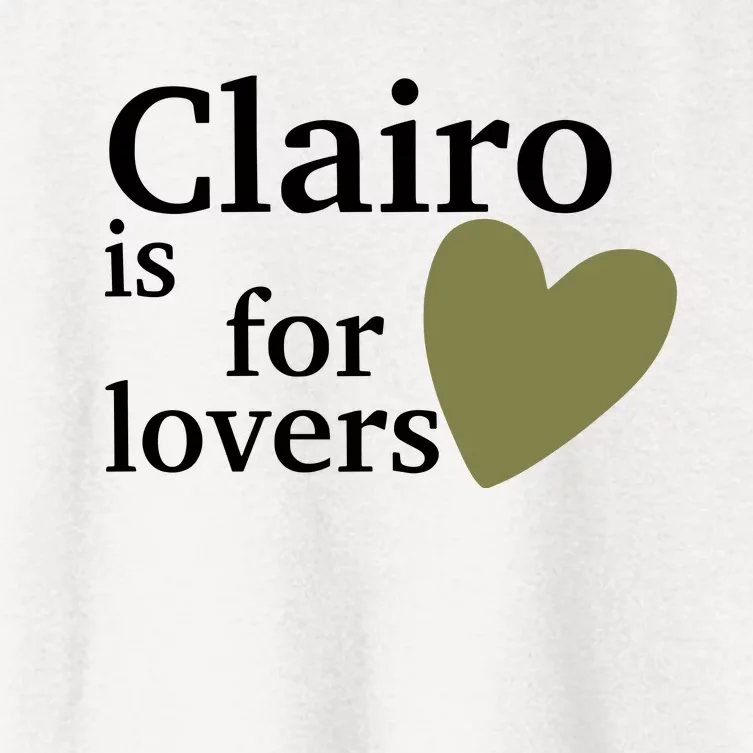 Charm Nyc Clairo Is For Lovers Women's Crop Top Tee