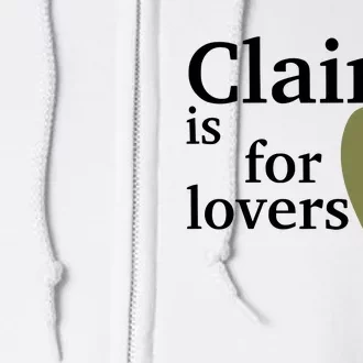 Charm Nyc Clairo Is For Lovers Full Zip Hoodie