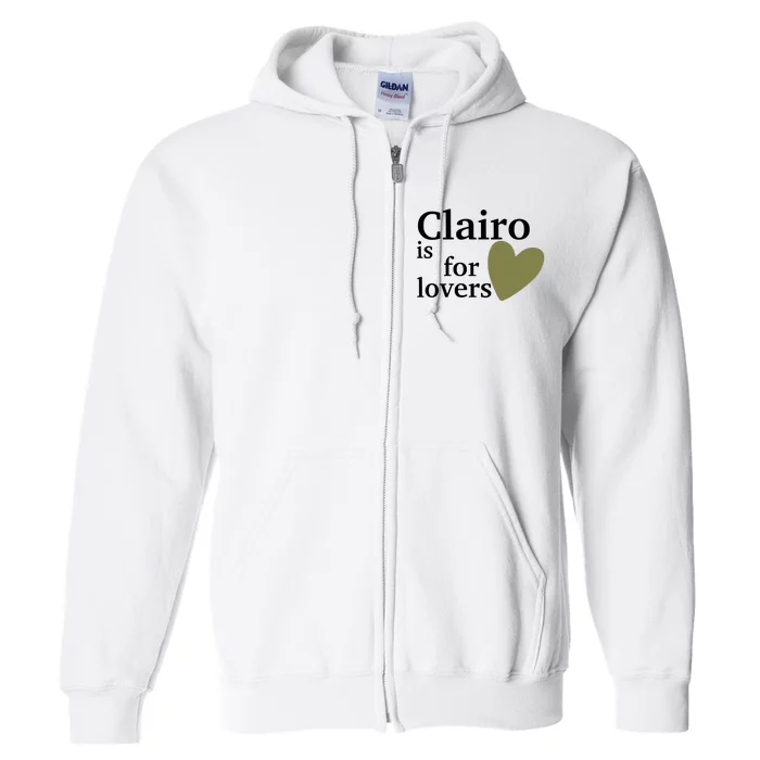 Charm Nyc Clairo Is For Lovers Full Zip Hoodie