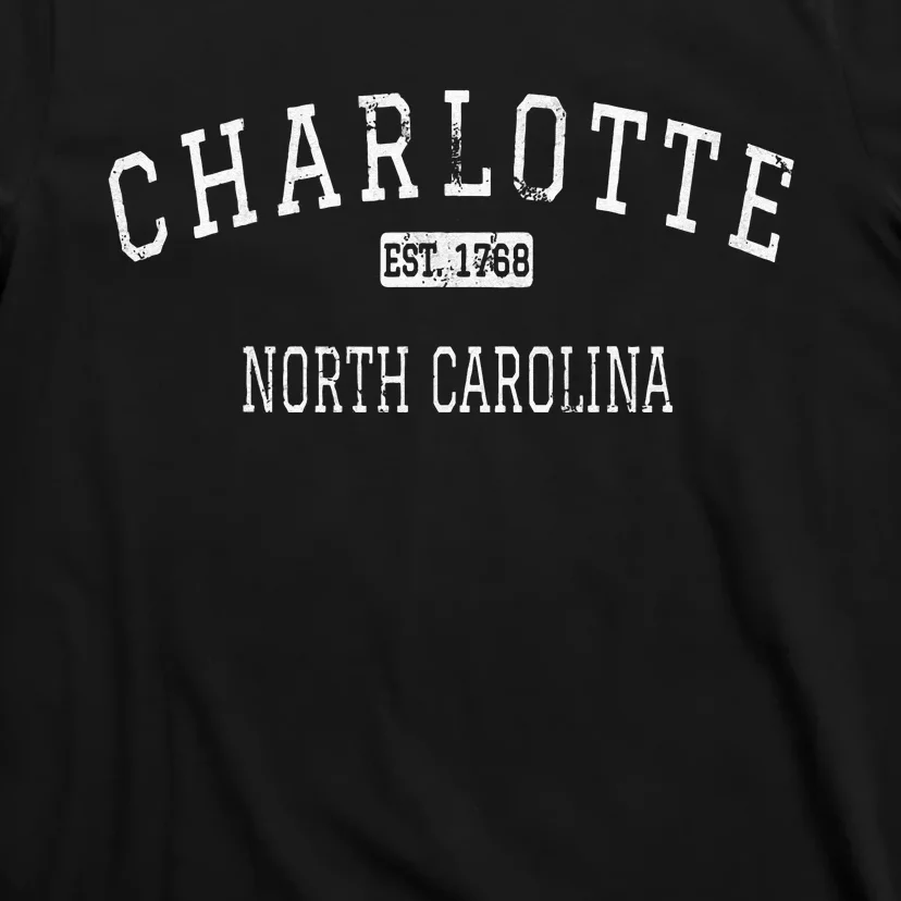 Charlotte North Carolina NC Vintage T-Shirt