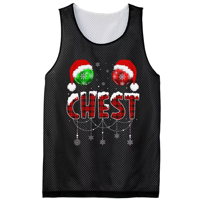 Chest Nuts Christmas Matching Couple Chestnuts Mesh Reversible Basketball Jersey Tank