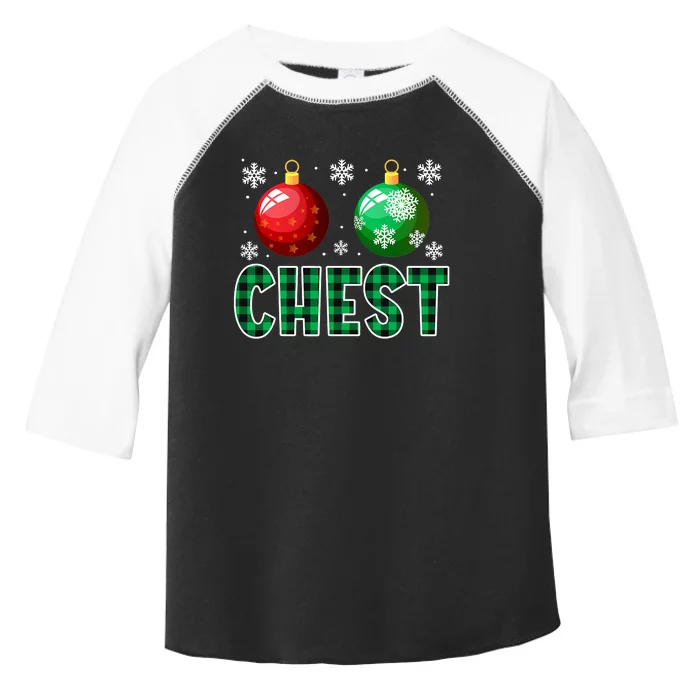 Chest Nuts Christmas Funny Couples Christmas Chestnuts Toddler Fine Jersey T-Shirt