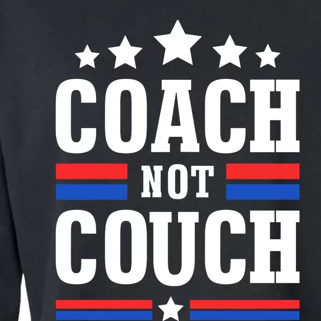 Coach Not Couch Cropped Pullover Crew