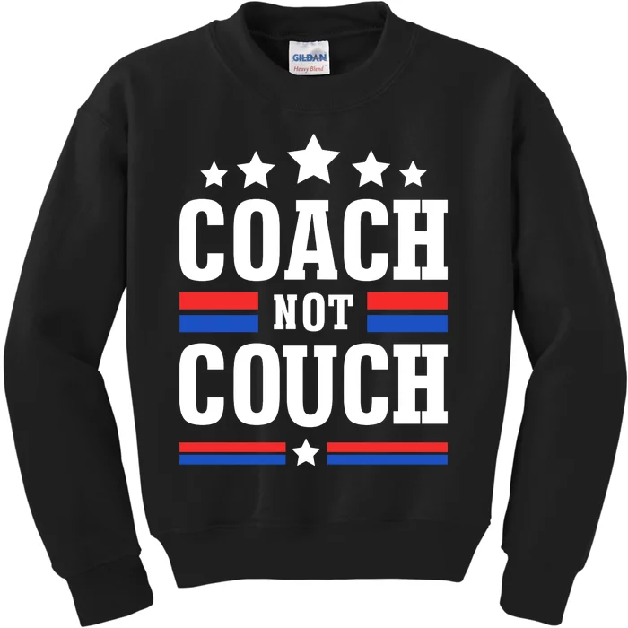 Coach Not Couch Kids Sweatshirt