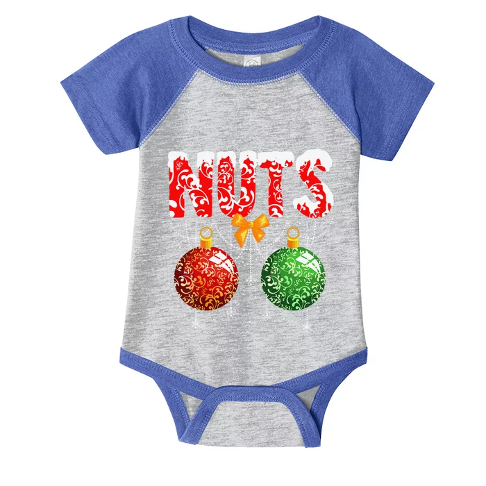 Chest Nuts Christmas Matching Couple Chestnuts Gift Infant Baby Jersey Bodysuit