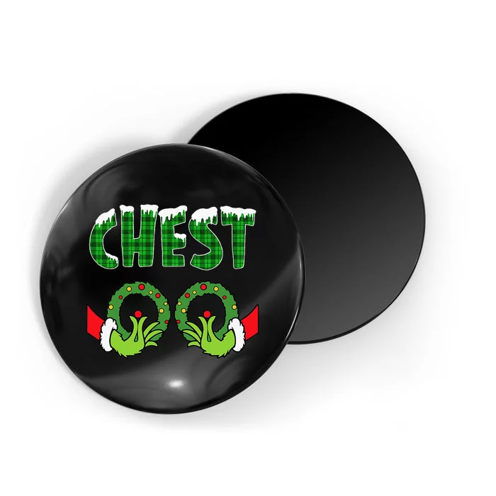 chest nuts christmas   matching couple chestnuts Magnet