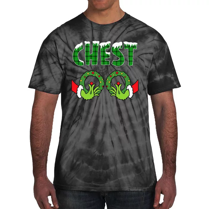 chest nuts christmas   matching couple chestnuts Tie-Dye T-Shirt