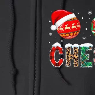 Chest Nuts Couple Christmas Pajama Gift Full Zip Hoodie