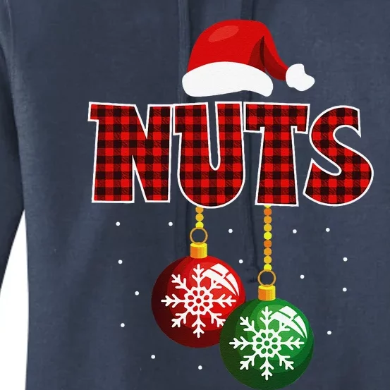 Chest Nuts Christmas Matching Couples Chestnuts Gift Women's Pullover Hoodie