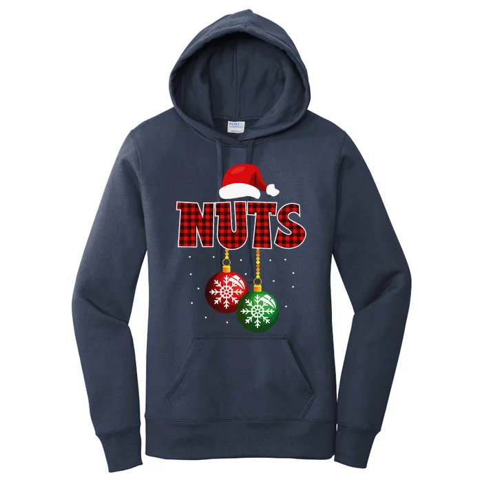 Chest Nuts Christmas Matching Couples Chestnuts Gift Women's Pullover Hoodie