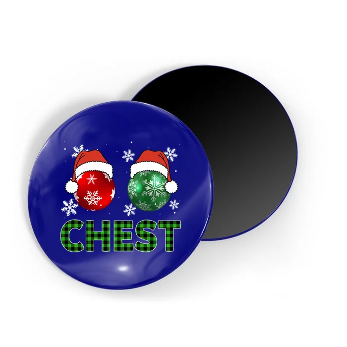 Chest Nuts Christmas Gift Funny Matching Couple Chestnuts Gift Magnet