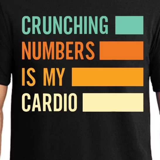 Crunching Numbers CPA Accounting Accountant Pajama Set