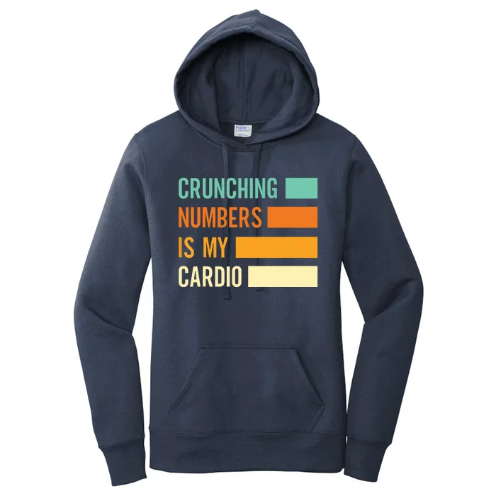 Crunching Numbers CPA Accounting Accountant Women's Pullover Hoodie