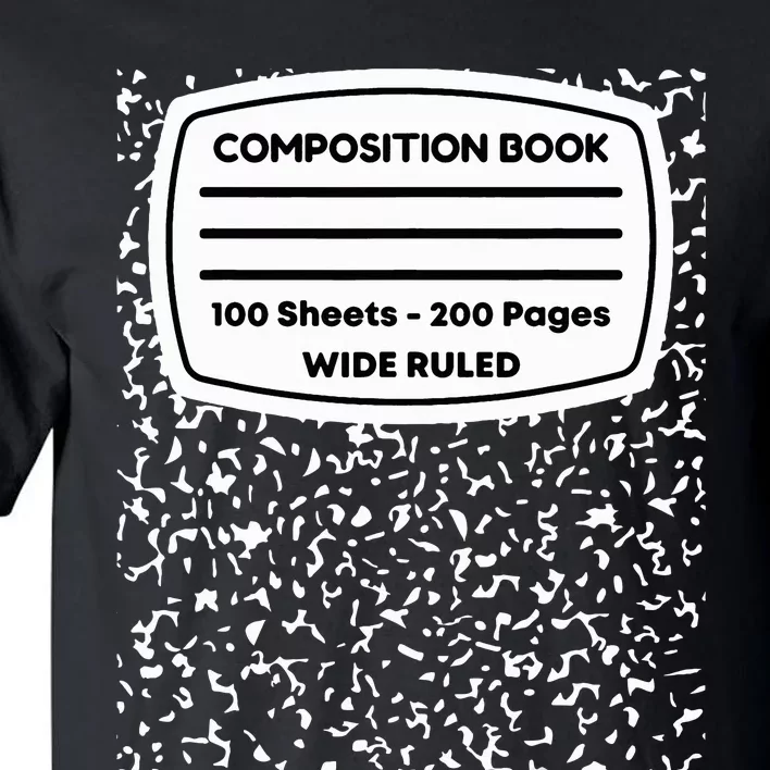 Composition Notebook Costume Matching Group Halloween Tall T-Shirt