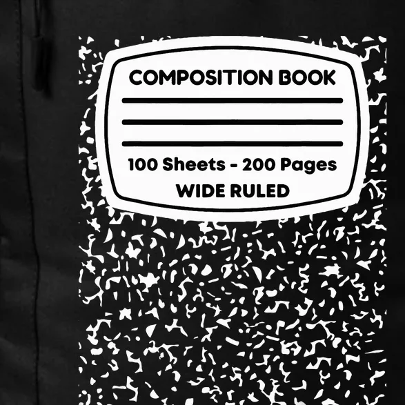 Composition Notebook Costume Matching Group Halloween Daily Commute Backpack