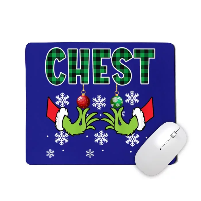 Chest Nuts Christmas Great Gift Funny Matching Couple Chestnuts Meaningful Gift Mousepad