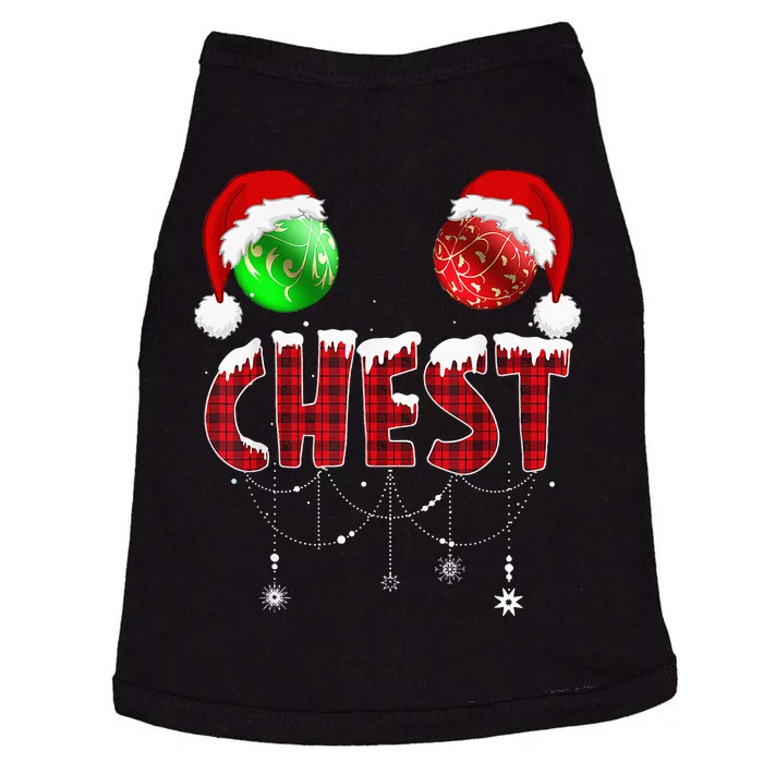 Chest Nuts Christmas Funny Matching Couple Chestnuts Doggie Tank