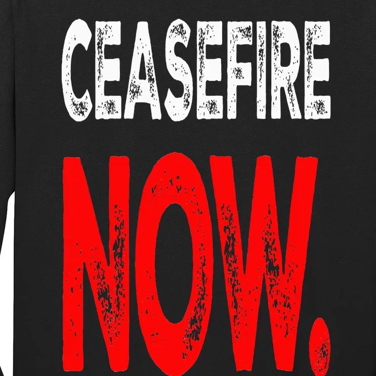 Ceasefire NOW Long Sleeve Shirt