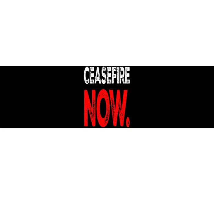 Ceasefire NOW Bumper Sticker