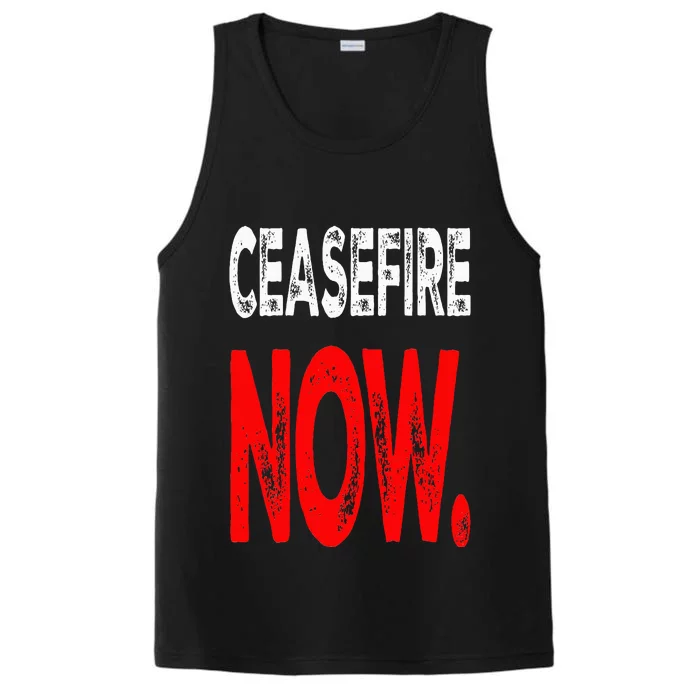 Ceasefire NOW Performance Tank