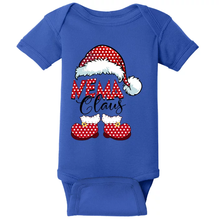 Cute Nema Claus New Christmas Santa Claus Gift Baby Bodysuit