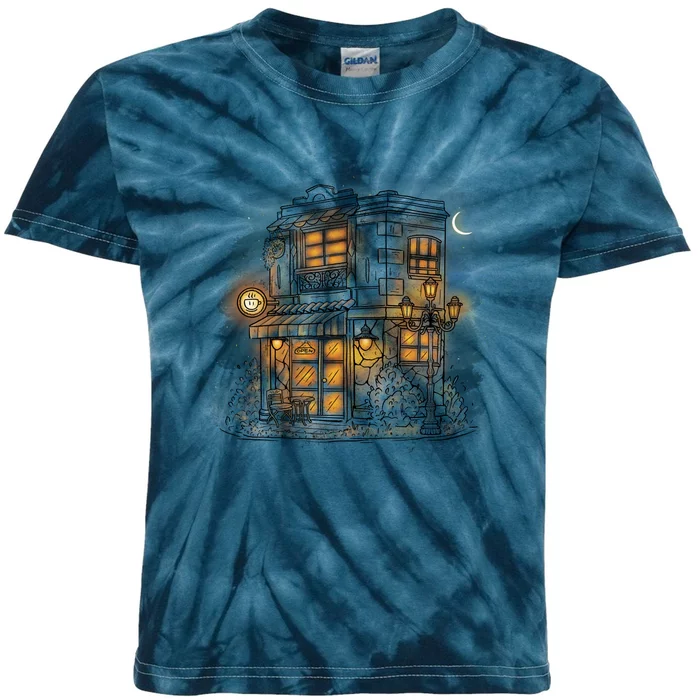 Cafe Night Kids Tie-Dye T-Shirt