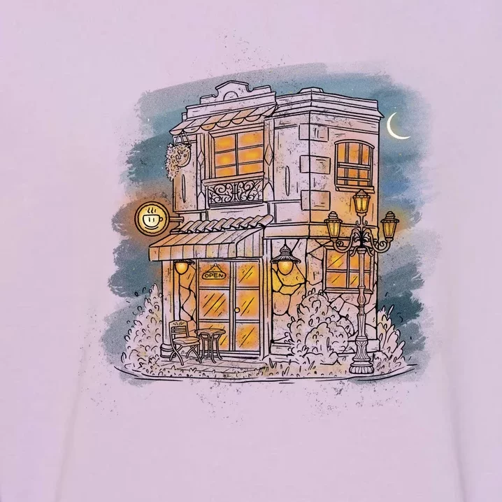 Cafe Night Garment-Dyed Sweatshirt