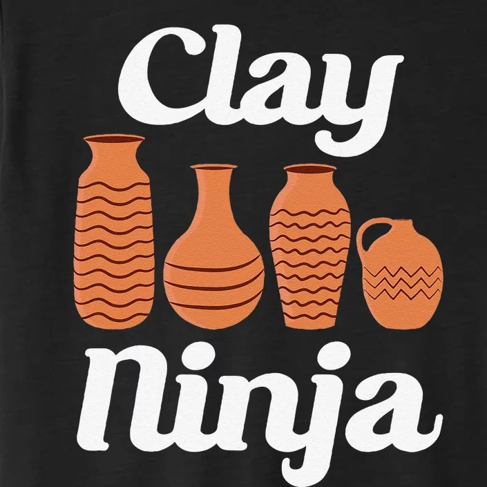 Clay Ninja Ceramic Funny Pottery ChromaSoft Performance T-Shirt