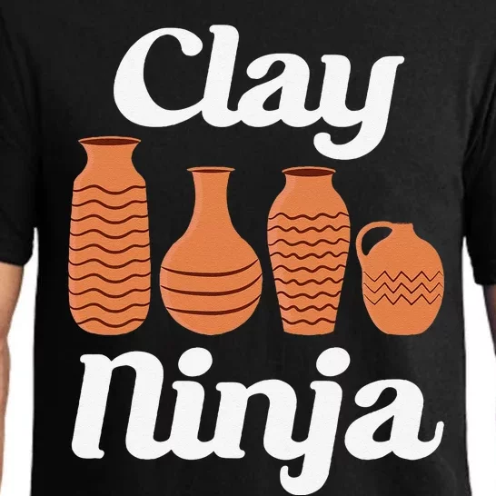 Clay Ninja Ceramic Funny Pottery Pajama Set