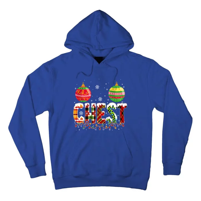 Chest Nuts Christmas Matching Couple Chestnuts Gift Tall Hoodie