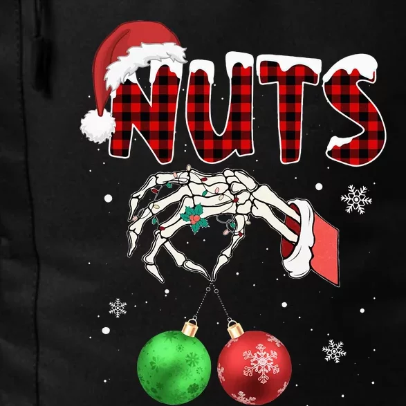 Chest Nuts Christmas Funny Xmas Couples Daily Commute Backpack