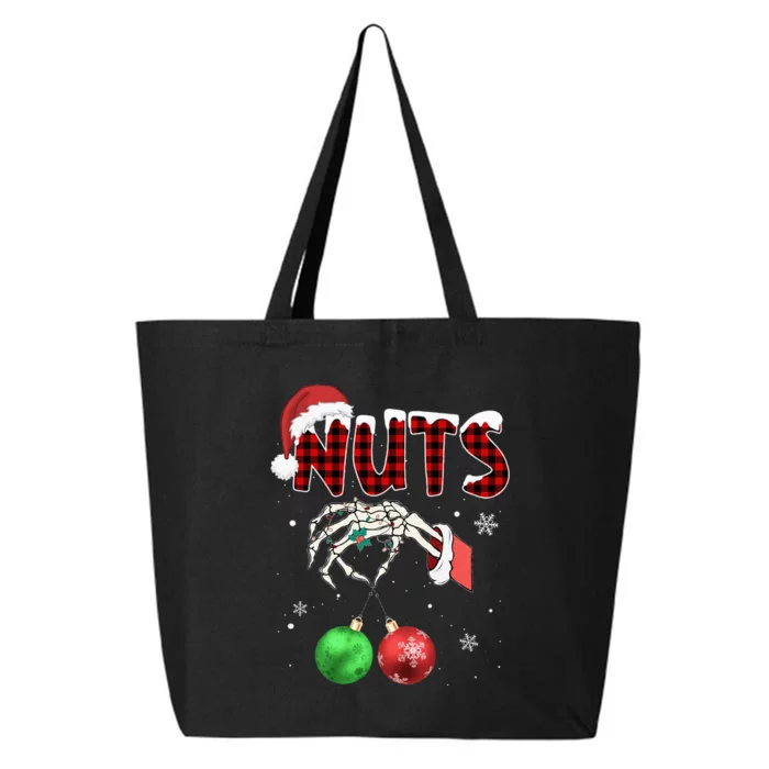 Chest Nuts Christmas Funny Xmas Couples 25L Jumbo Tote