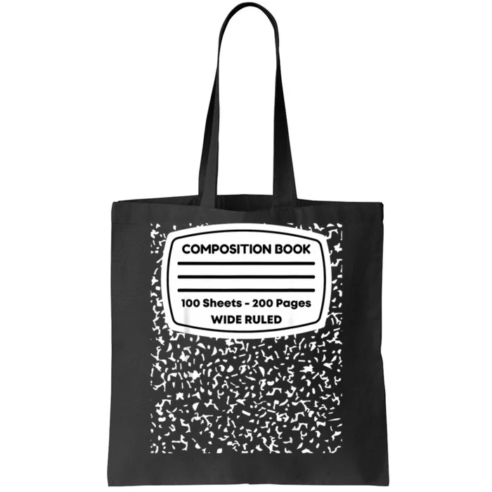 Composition Notebook Costume Matching Group Halloween Tote Bag