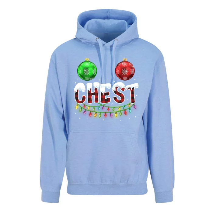 Chest Nuts Christmas Gift Matching Couple Chestnuts Meaningful Gift Unisex Surf Hoodie