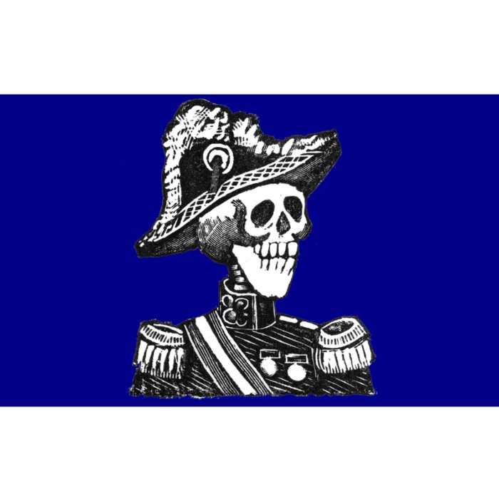 Calaca Naval Capitan Cool Gift Mexico Skeleton Style Gift Bumper Sticker