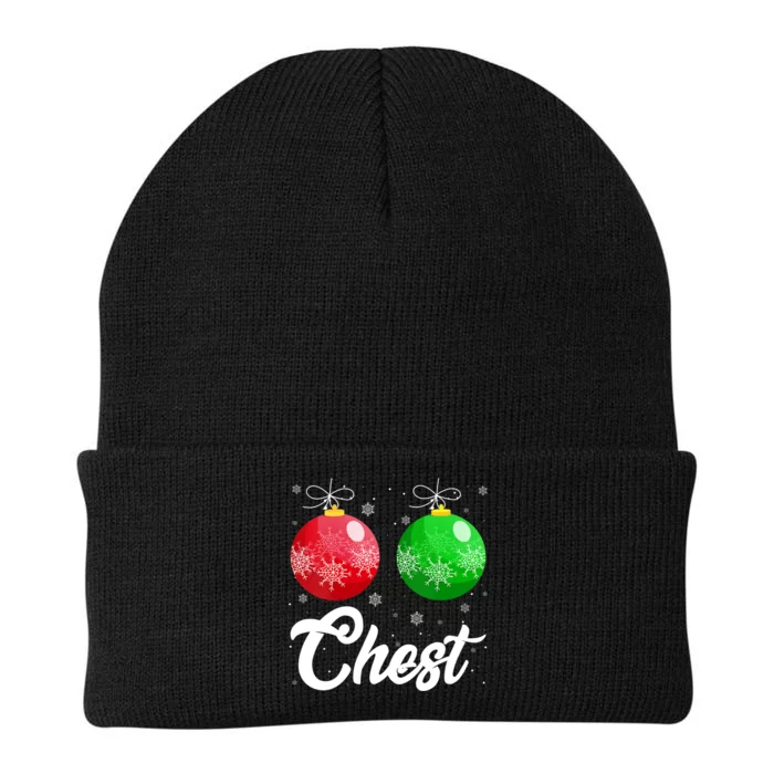 Chest Nuts Christmas Matching Couple Chestnuts Xmas Pajamas Knit Cap Winter Beanie