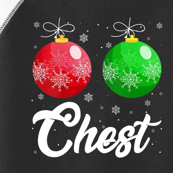 Chest Nuts Christmas Matching Couple Chestnuts Xmas Pajamas Toddler Fine Jersey T-Shirt