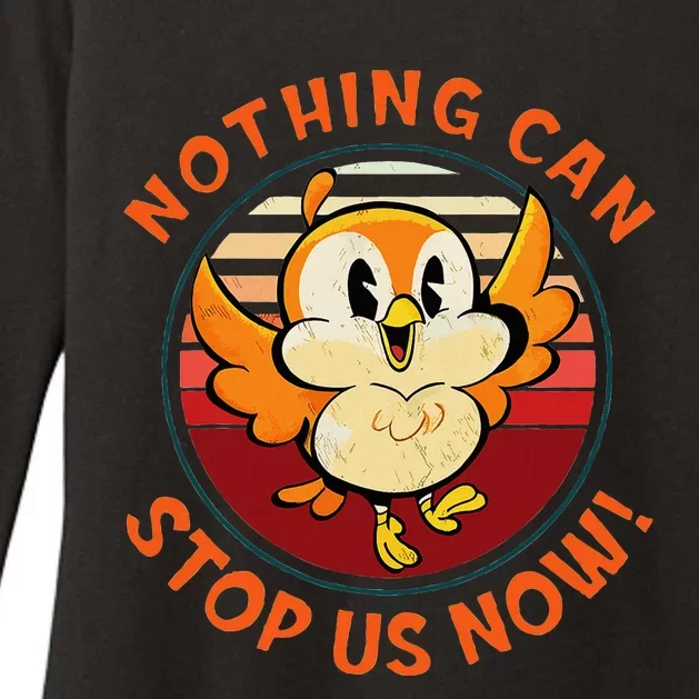 Chuuby Nothing Can Stop Us Now Womens CVC Long Sleeve Shirt