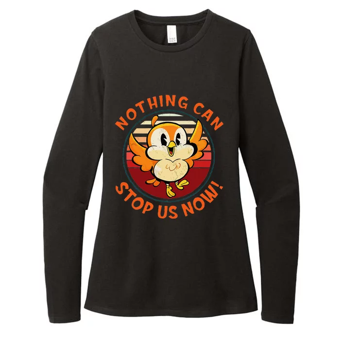 Chuuby Nothing Can Stop Us Now Womens CVC Long Sleeve Shirt