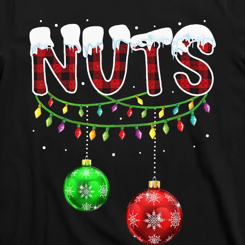 Chest Nuts Christmas Matching Couple Chestnuts T-Shirt