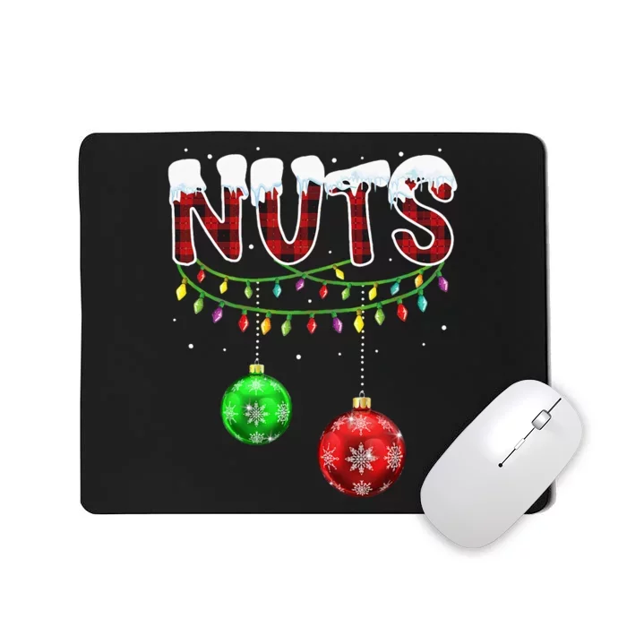 Chest Nuts Christmas Matching Couple Chestnuts Mousepad