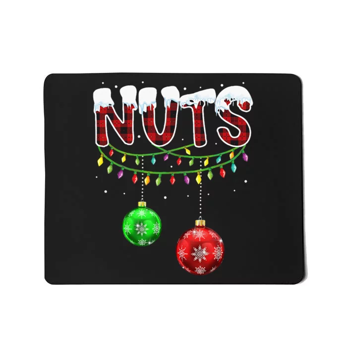 Chest Nuts Christmas Matching Couple Chestnuts Mousepad