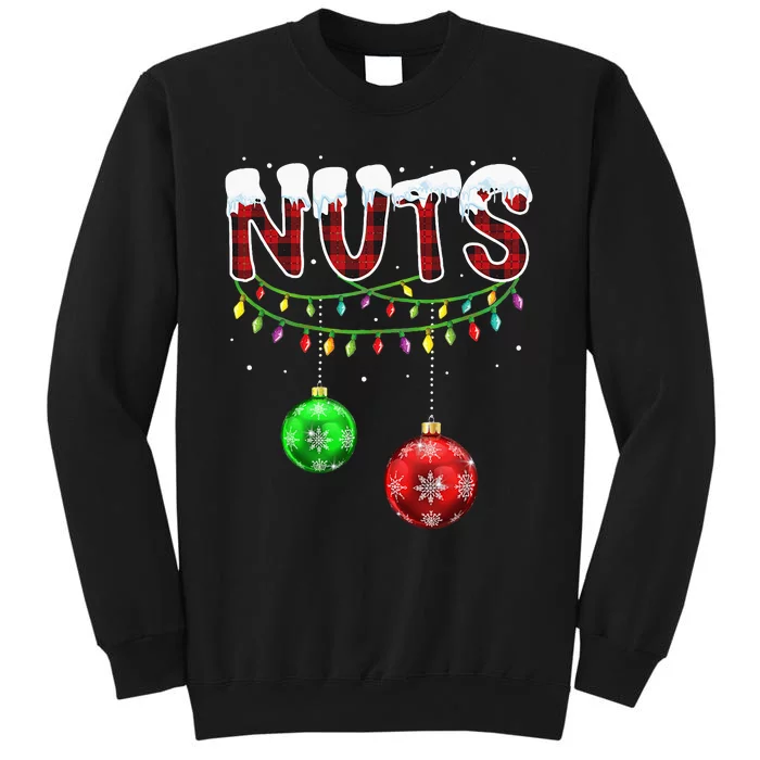 Chest Nuts Christmas Matching Couple Chestnuts Tall Sweatshirt