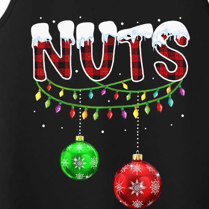 Chest Nuts Christmas Matching Couple Chestnuts Performance Tank