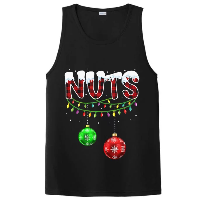 Chest Nuts Christmas Matching Couple Chestnuts Performance Tank