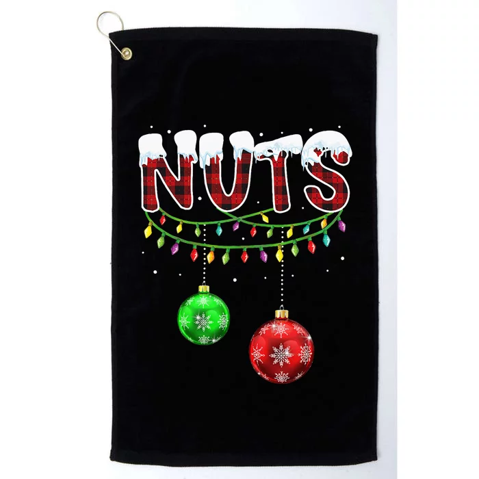 Chest Nuts Christmas Matching Couple Chestnuts Platinum Collection Golf Towel