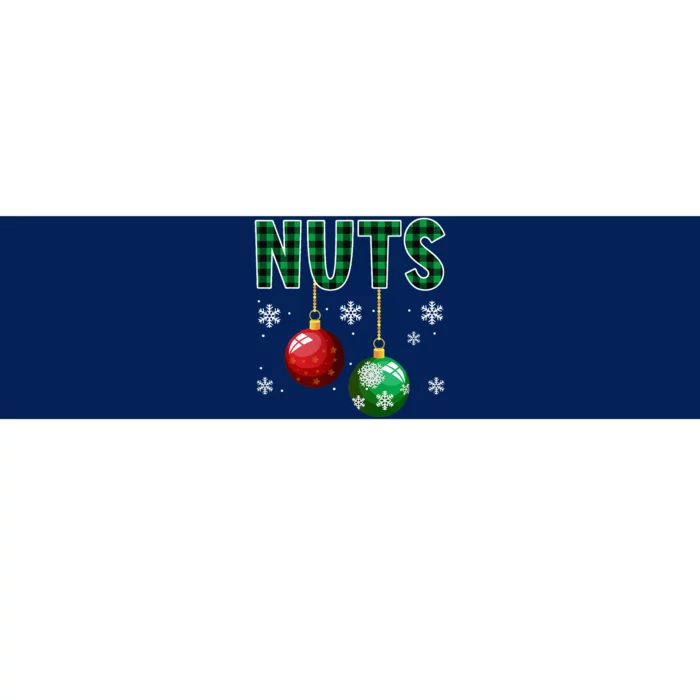 Chest Nuts Christmas Matching Couple Chestnuts Bumper Sticker